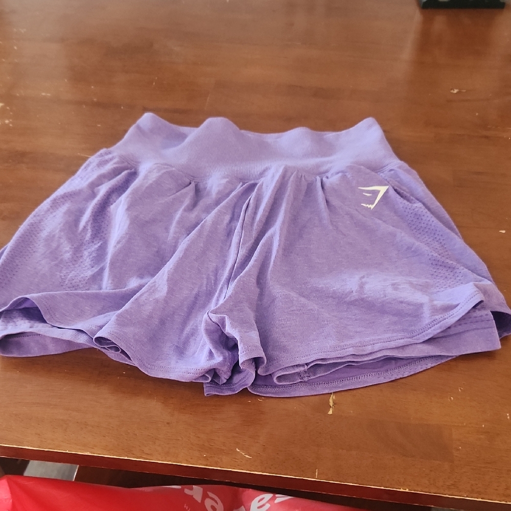 Gymshark Purple Athletic Shorts